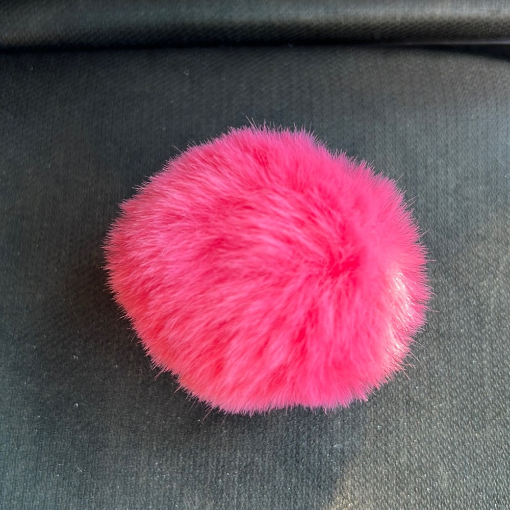 Pink Puffy Croc Pin